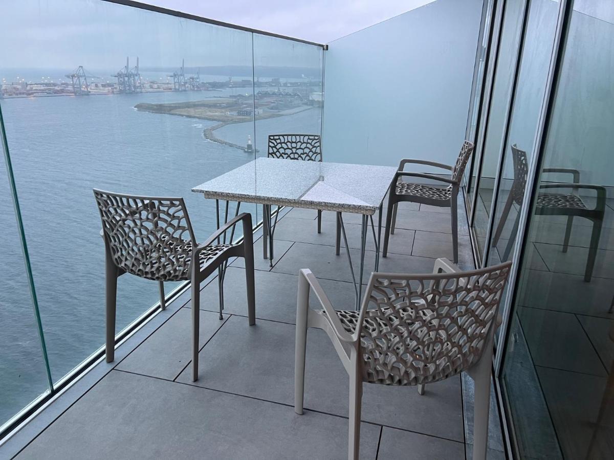 26-etage Med Utrolig Havudsigt Lägenhet Århus